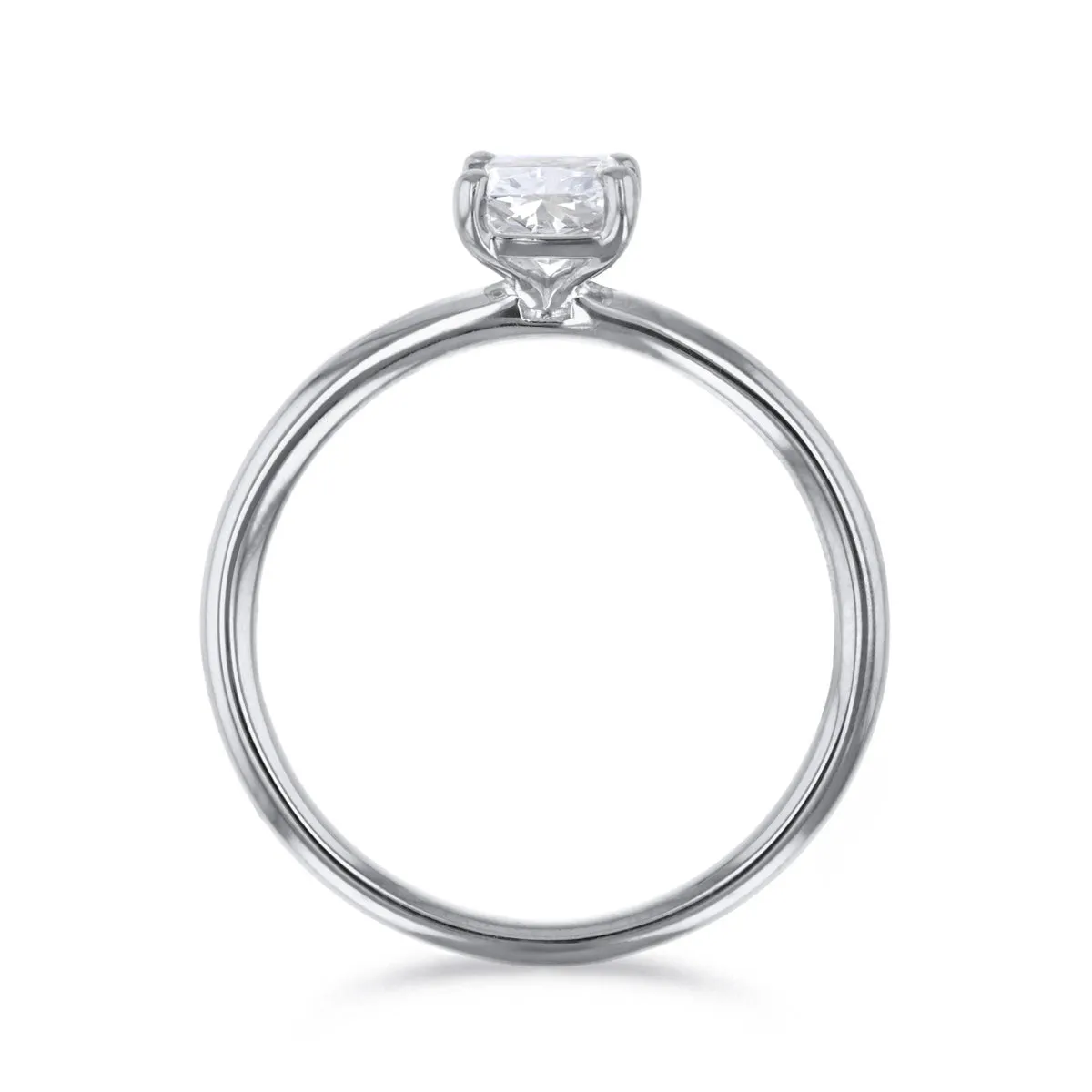 2-00ct Sofia Radiant Cut Diamond Solitaire Engagement Ring | Platinum