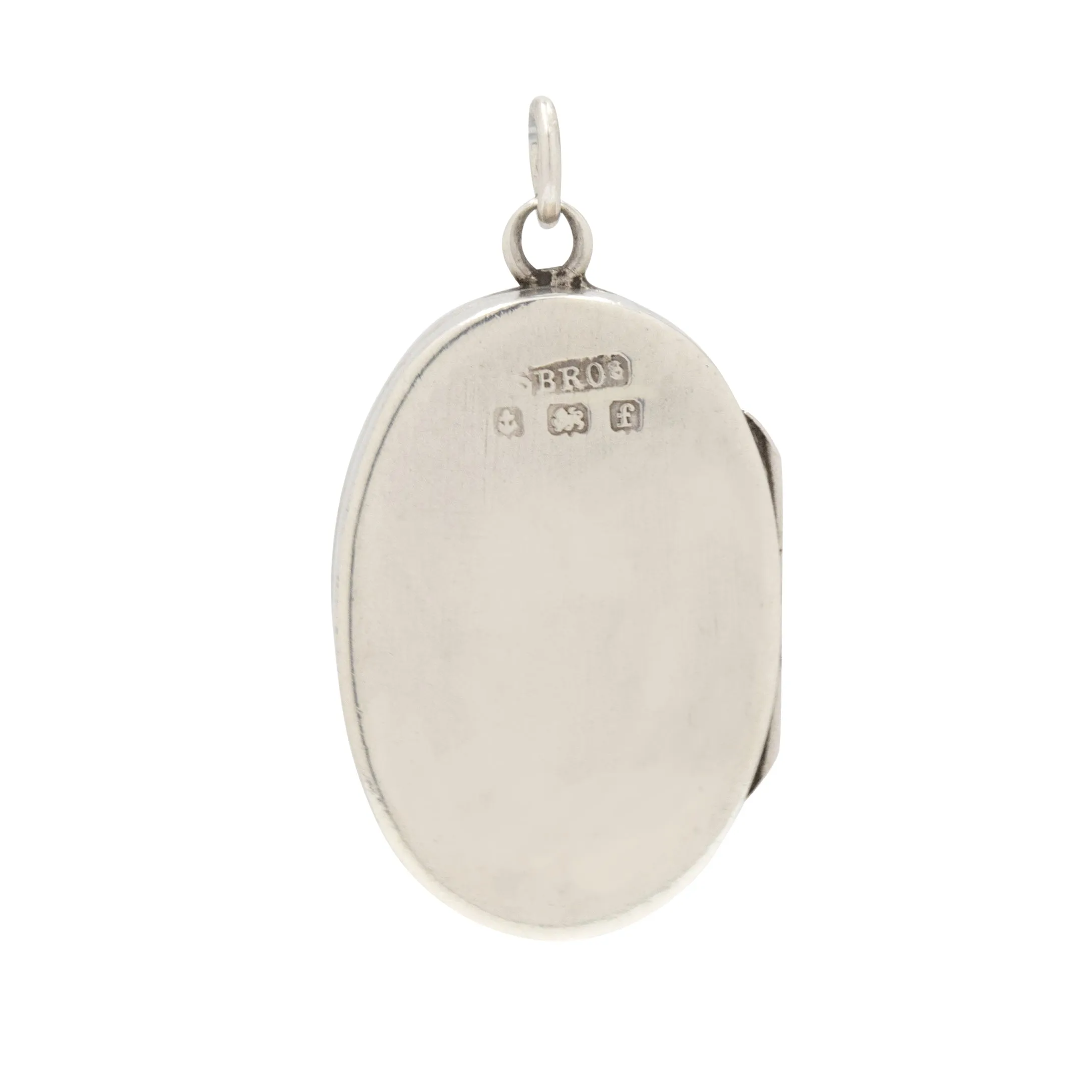 Antique Silver & Gold Oval Locket