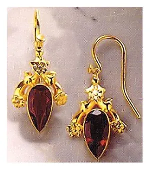 Ashford Garnet Earrings