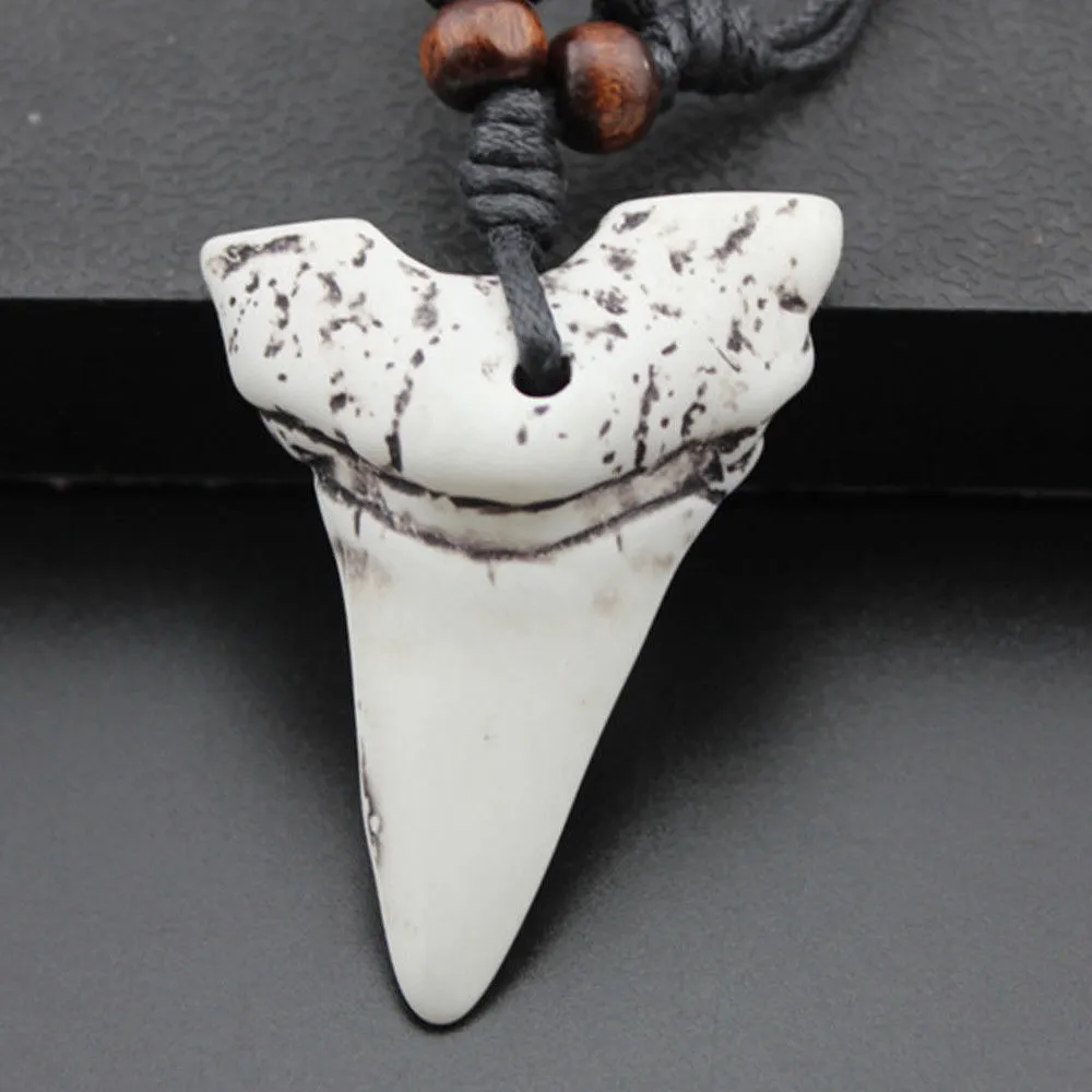 Authentic White Shark Tooth Necklace