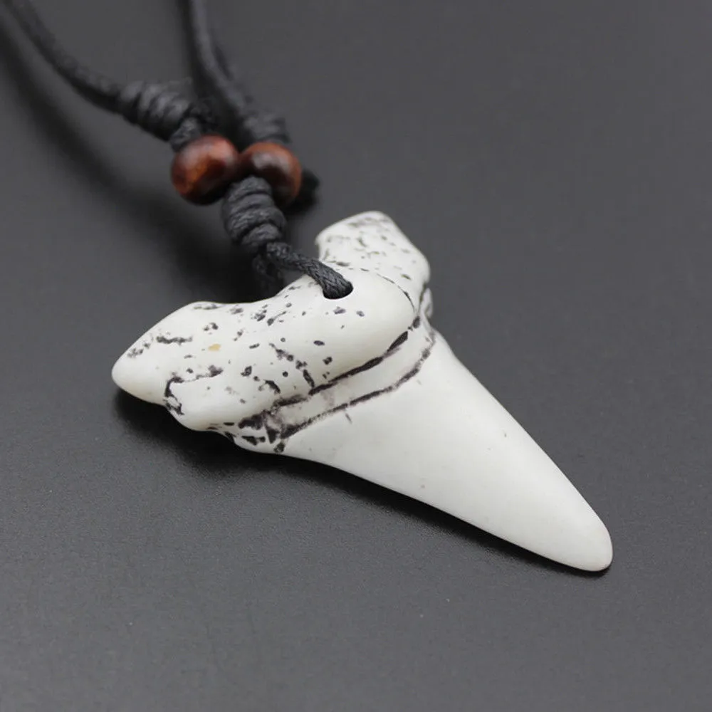 Authentic White Shark Tooth Necklace