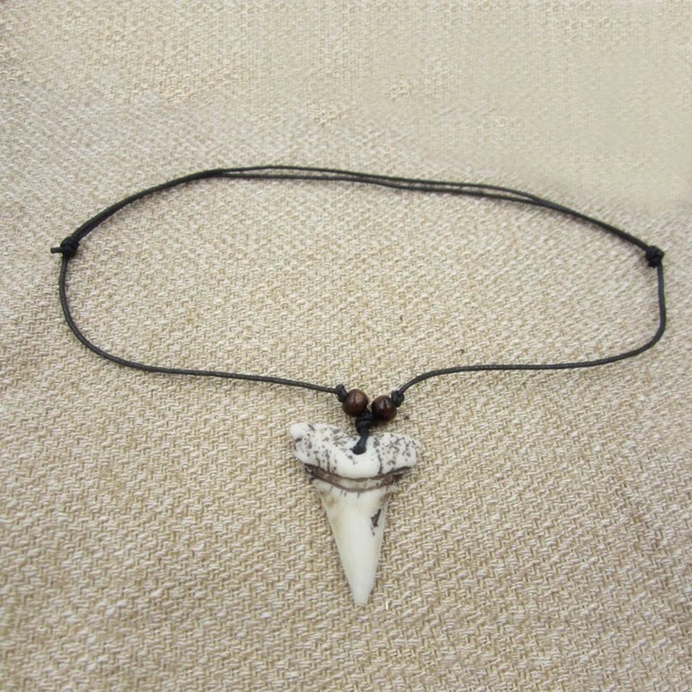 Authentic White Shark Tooth Necklace