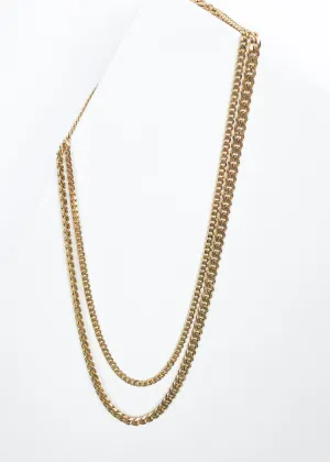 Bracha Gigi Layered Chain Necklace - Gold