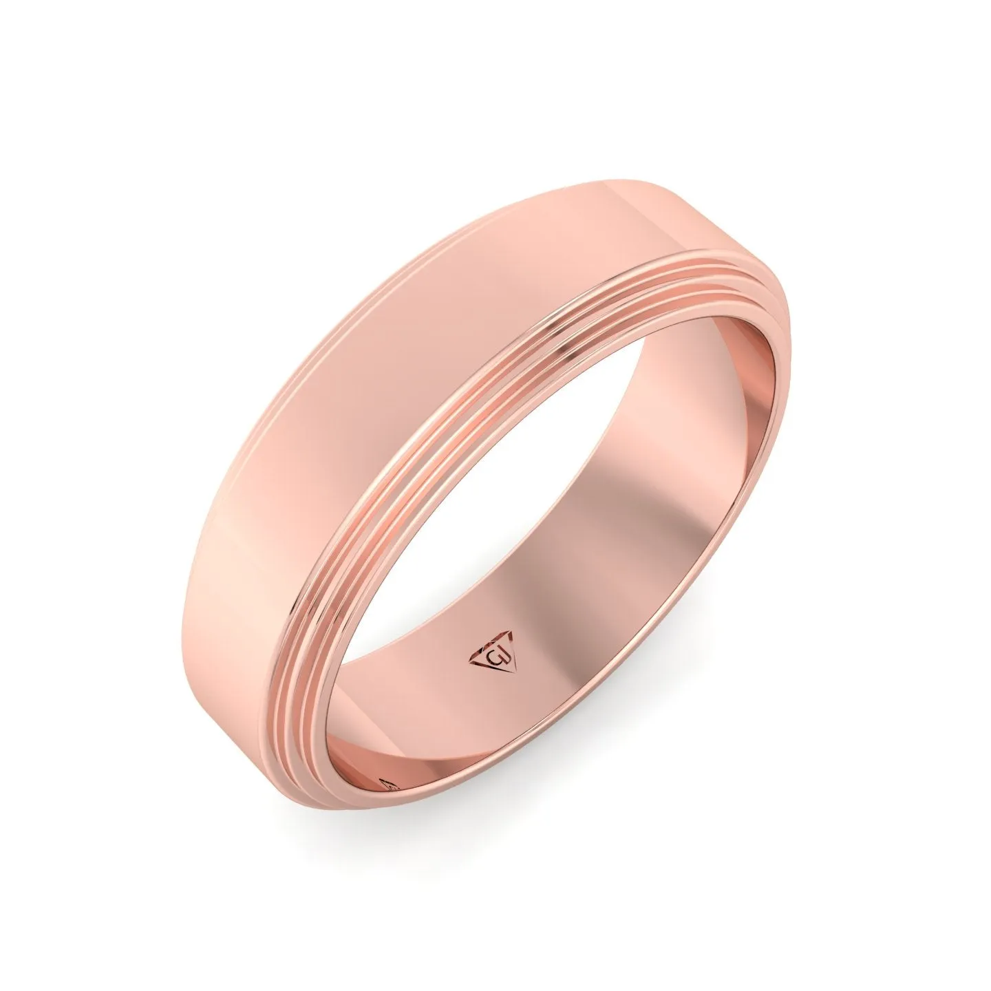 Brooklyn - Unisex 6mm Plain Wedding Band