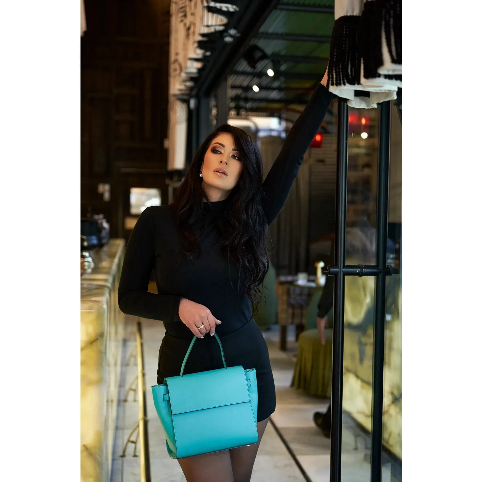 Calista Tote (Teal)