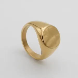 Classic Gold Signet Ring