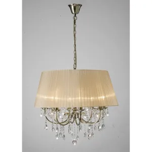 Diyas IL30057/SB Olivia Pendant Soft Bronze/crystal