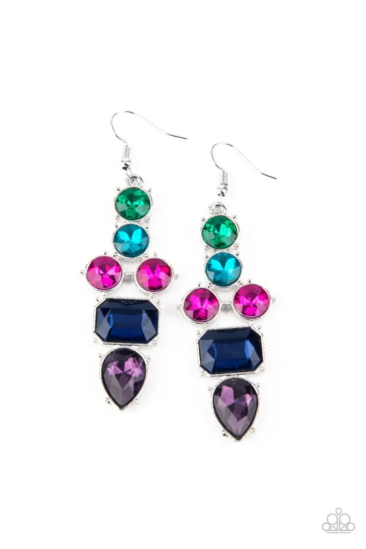 Earrings LOOK AT ME GLOW! - BLUE E63