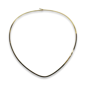 Estate 18k Yellow Gold Collar Necklace