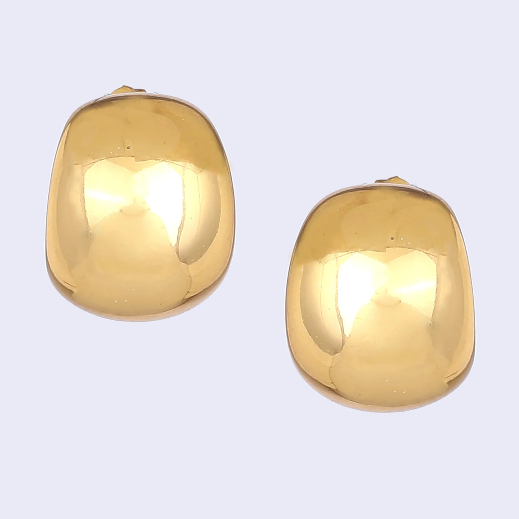 Estele Gold Plated Fashionable Demifine Statement Stud Earrings for Girls and Women