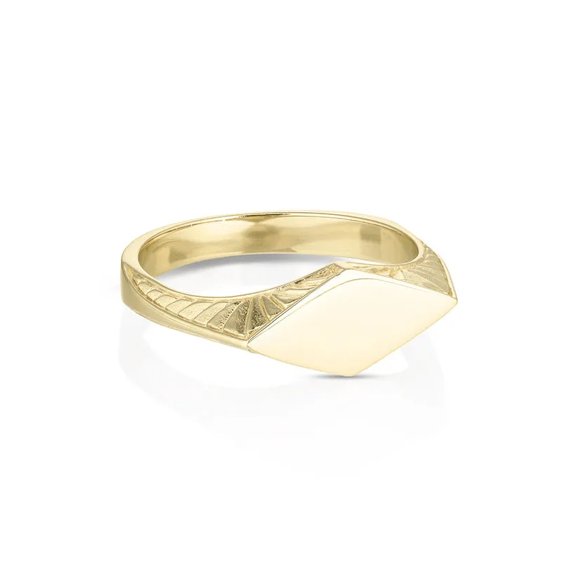 EZRA GOLD RING