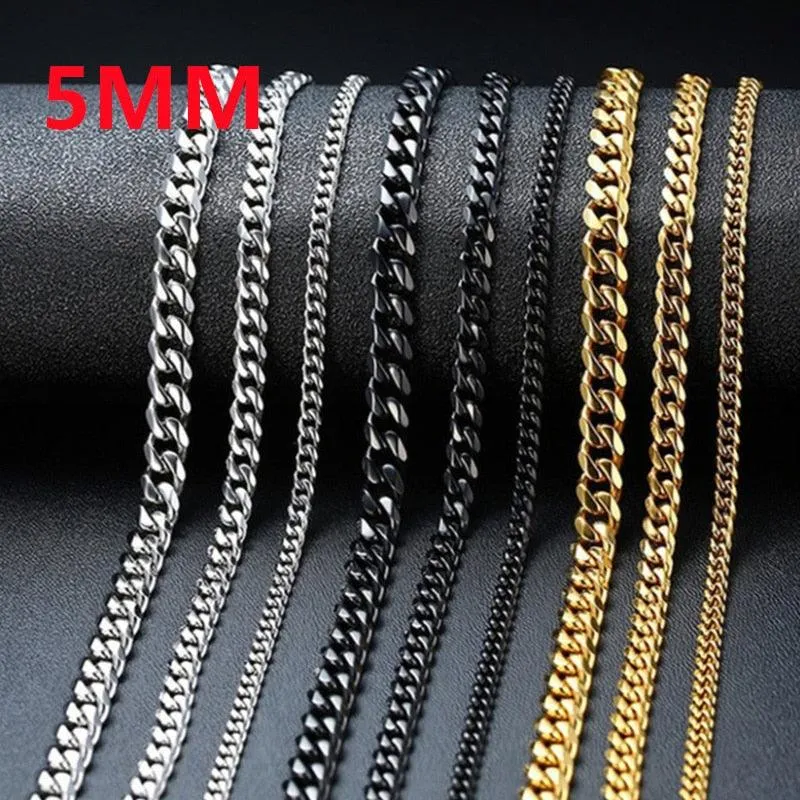 Fashion New Figaro Chain Necklace for Men