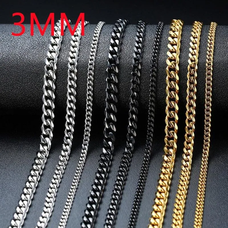 Fashion New Figaro Chain Necklace for Men