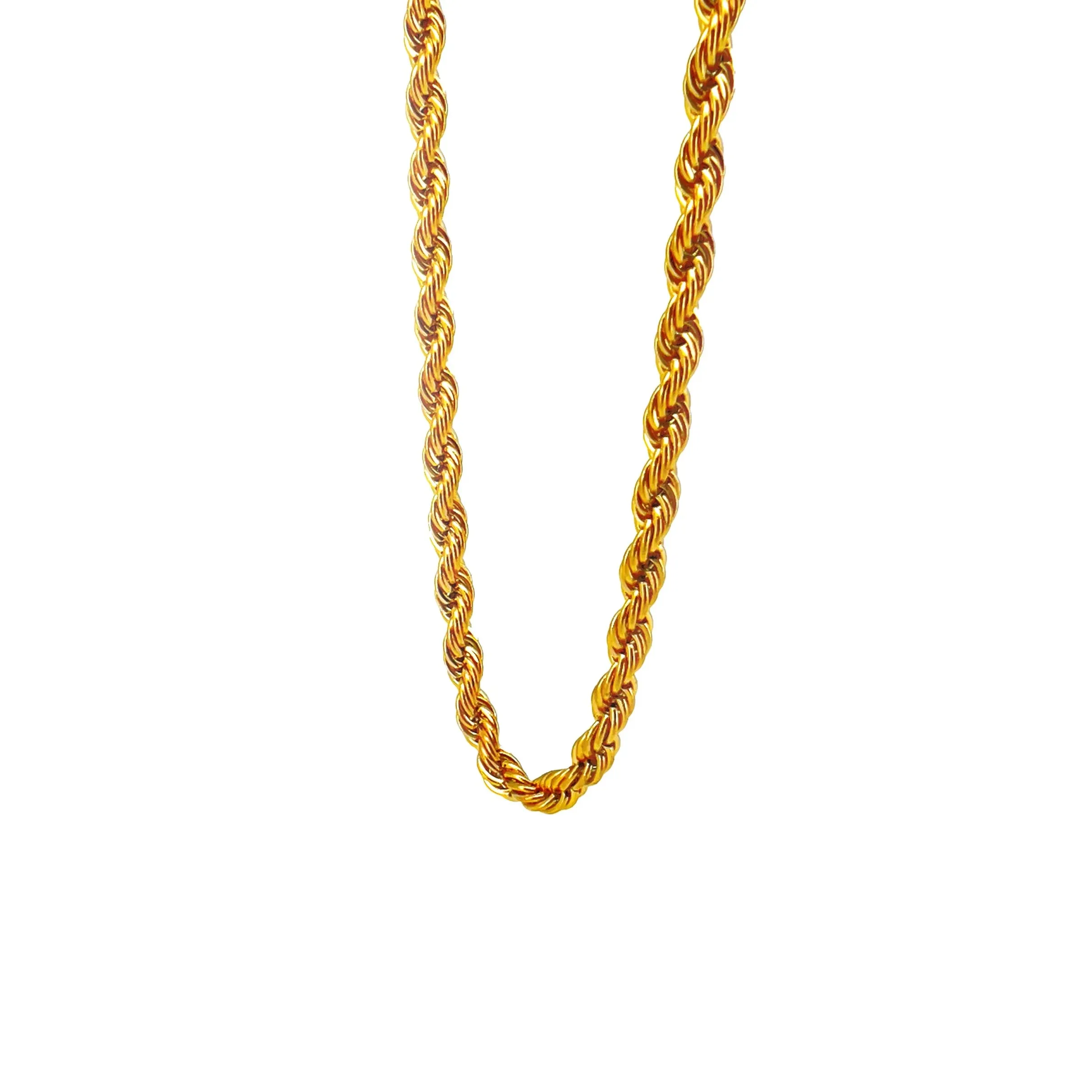 Graham Golden Rope Chain Necklace