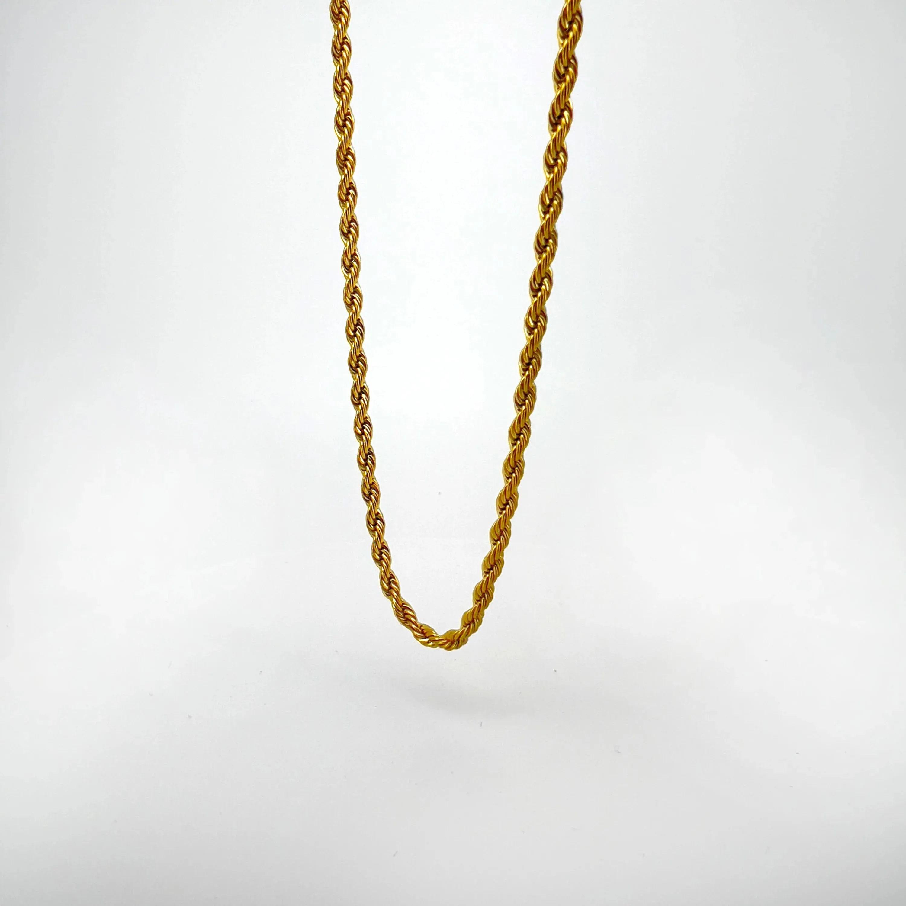 Graham Golden Rope Chain Necklace