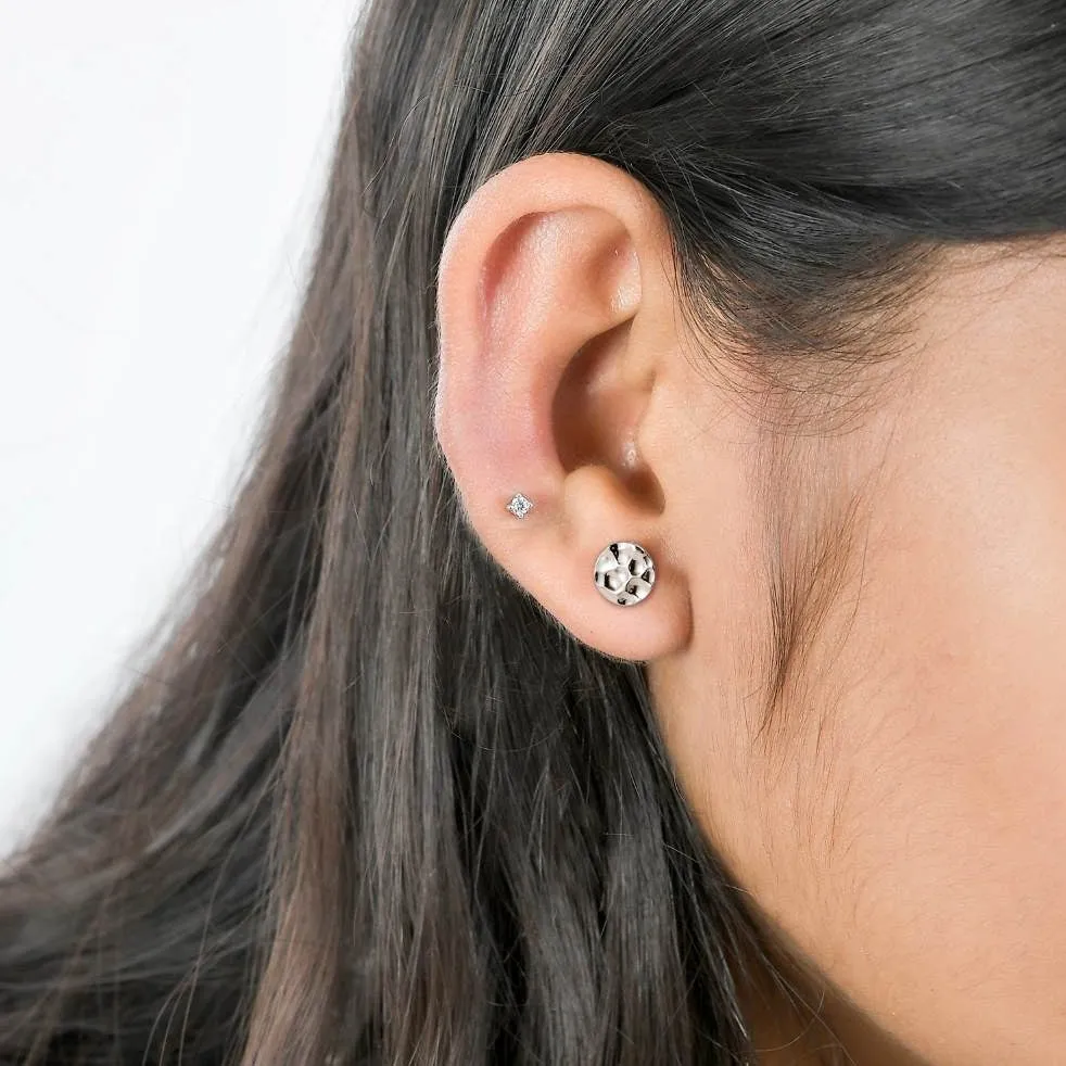 Grecian Micro Sleep Stud Earrings