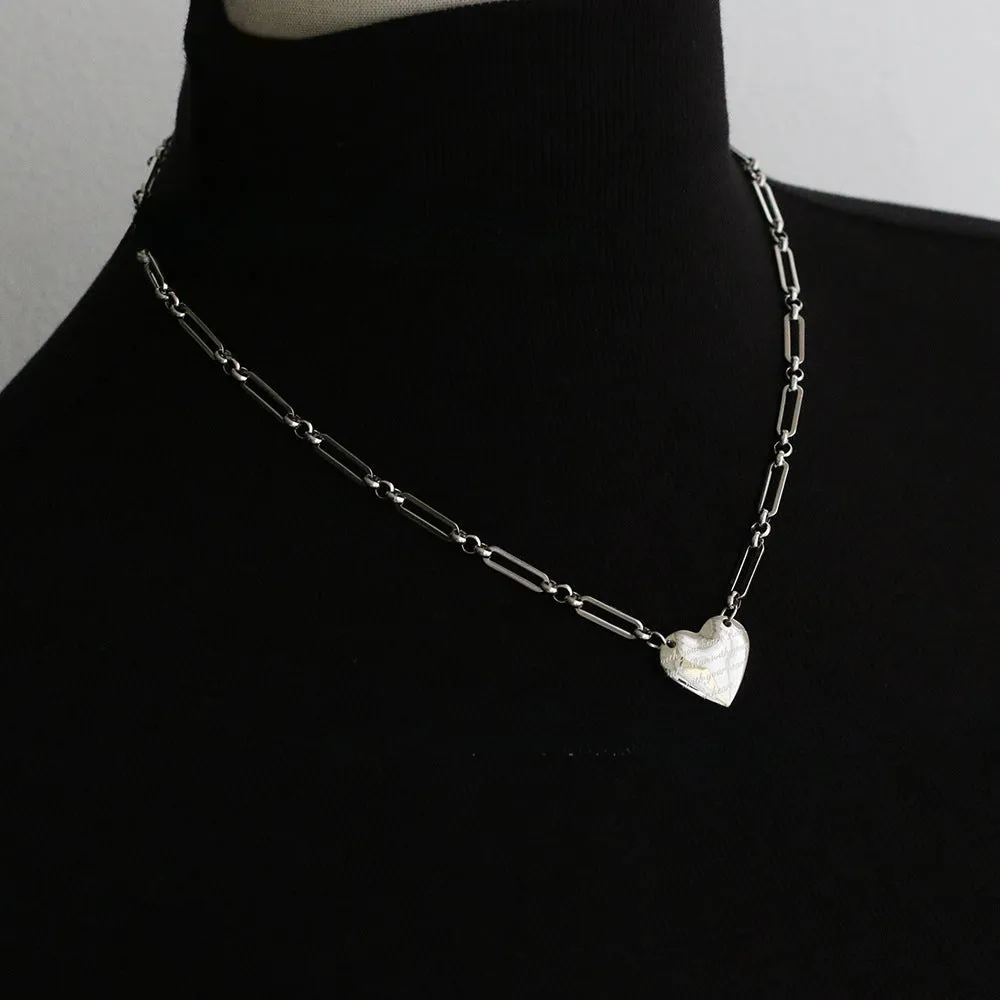 Inlove Chain Link Necklace