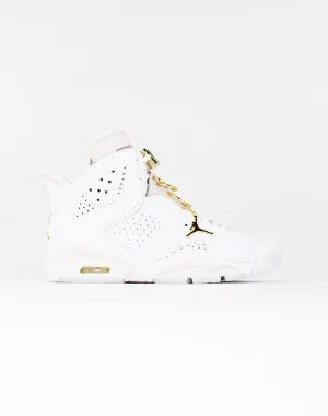 Jordan Wmns Air Jordan Retro 6 'Gold Hoops'