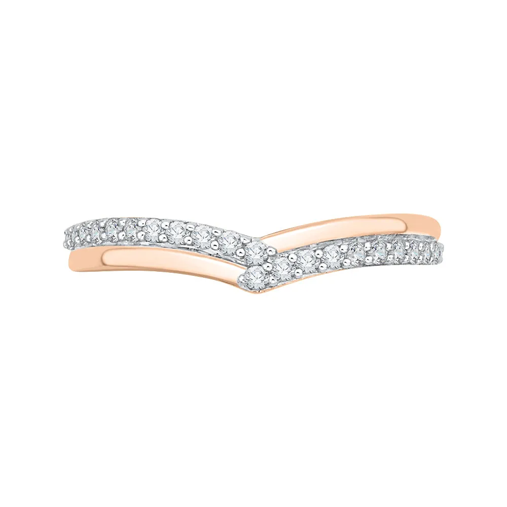 KATARINA 1/5 cttw Diamond Wedding Band