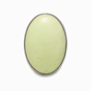 Lemon Chrysoprase Ring