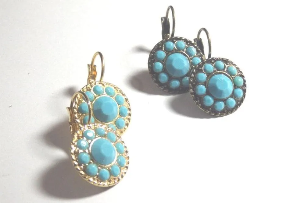 Light Turquoise Earrings