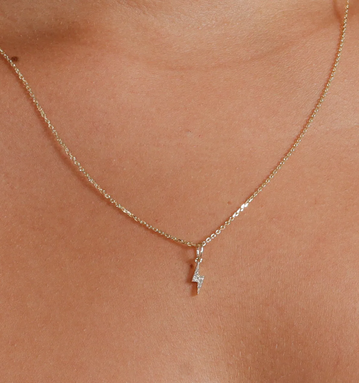 Lightning Diamond Necklace