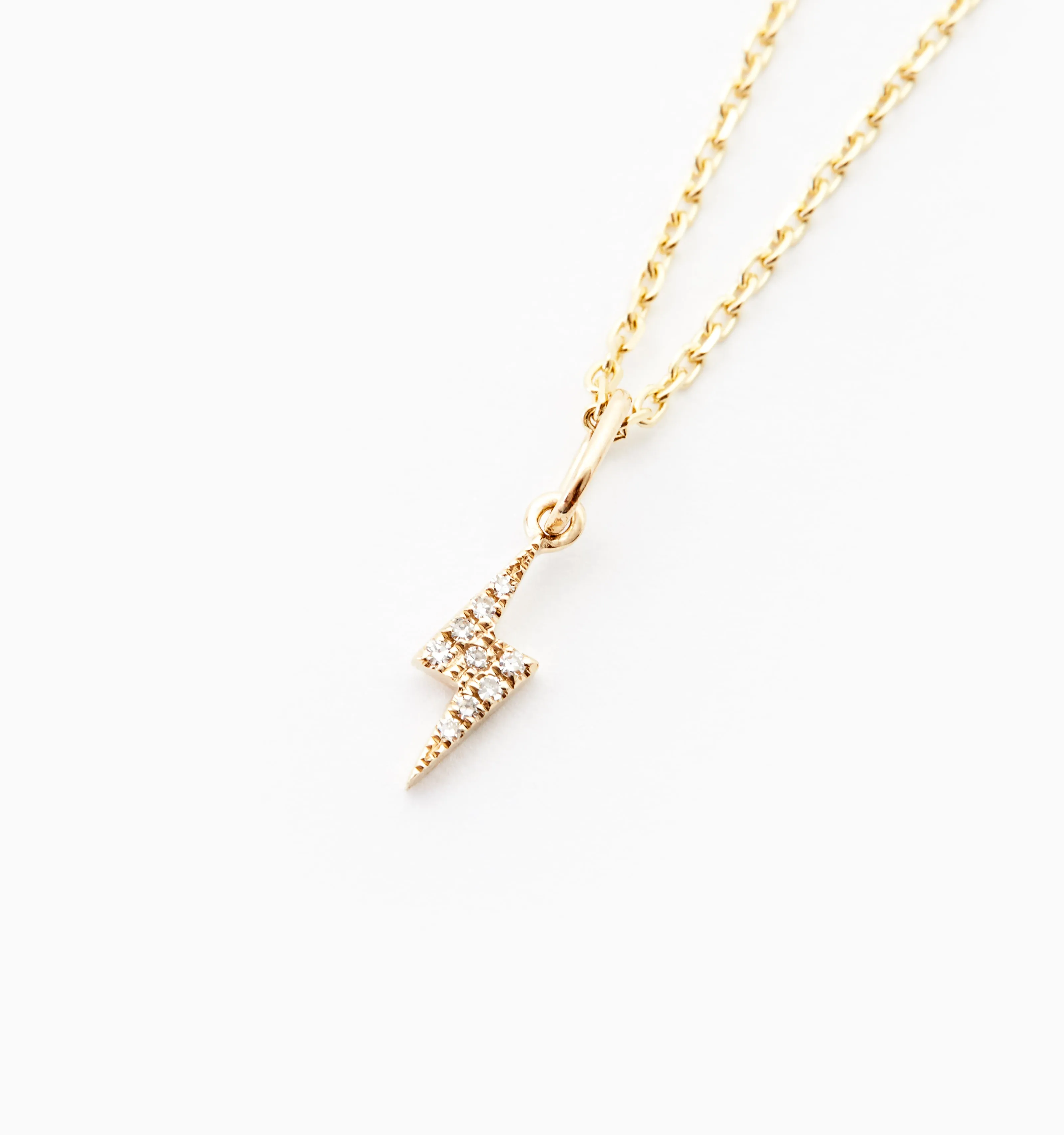 Lightning Diamond Necklace