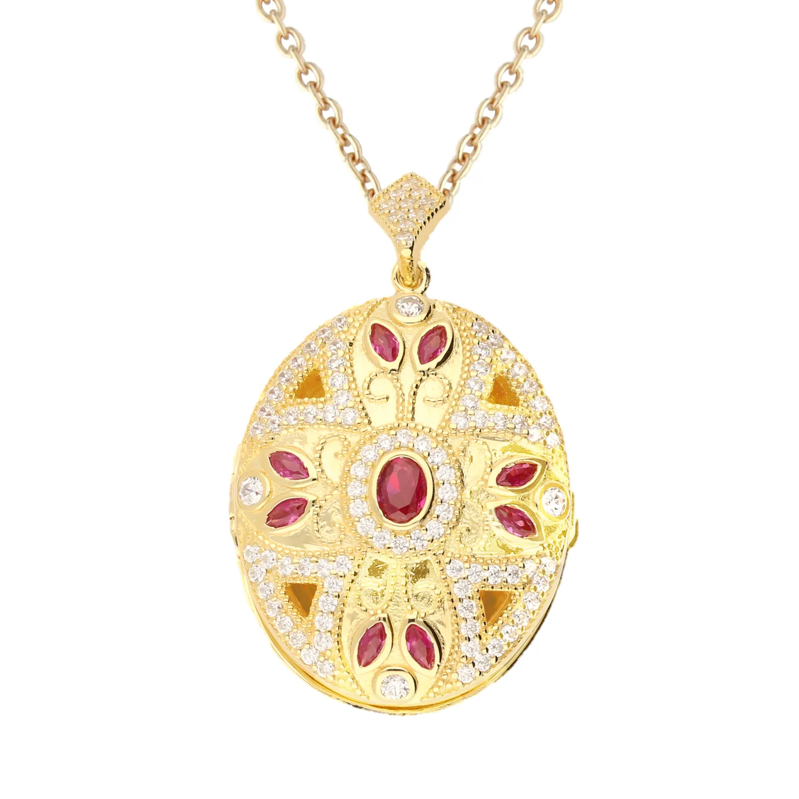 Lola Locket gold Zuri locket