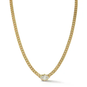 Maverick Curb Chain Necklace