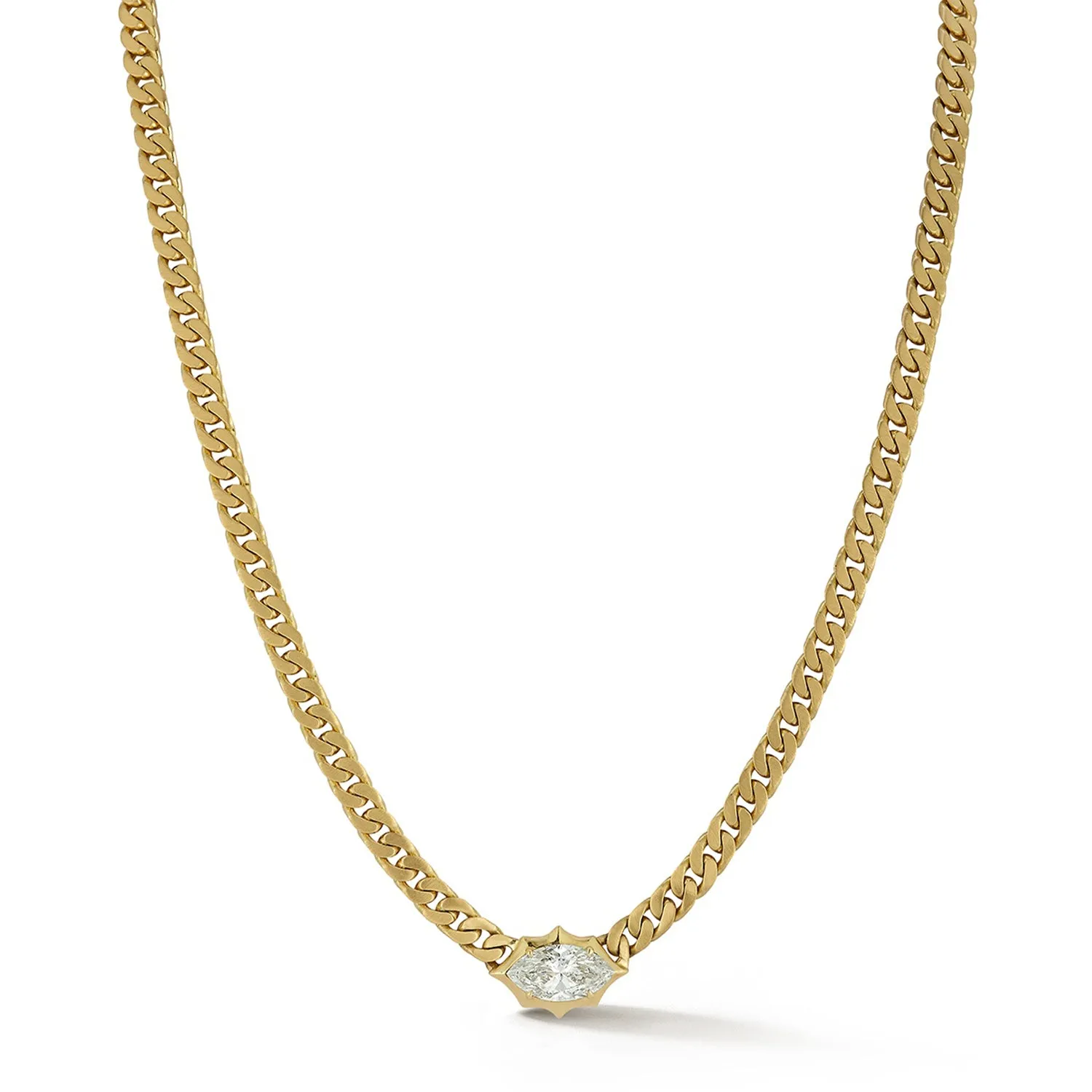 Maverick Curb Chain Necklace