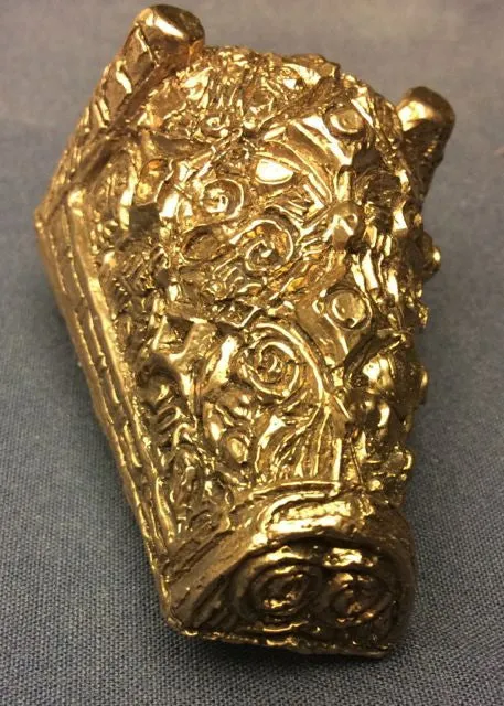 Ornate Box Brooch - U10