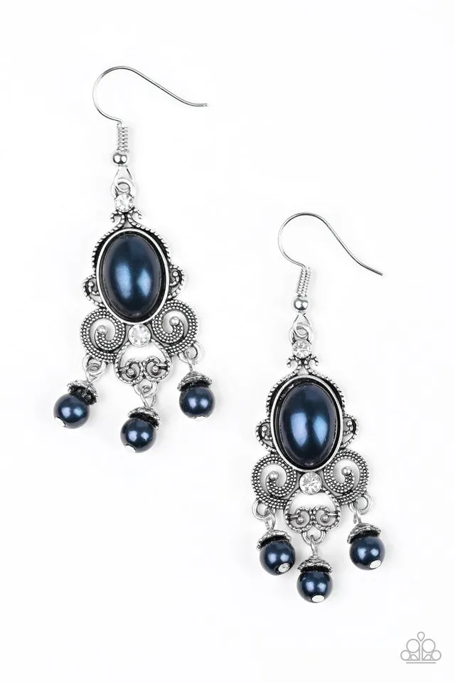 Paparazzi Earring ~ I Better Get GLOWING - Blue