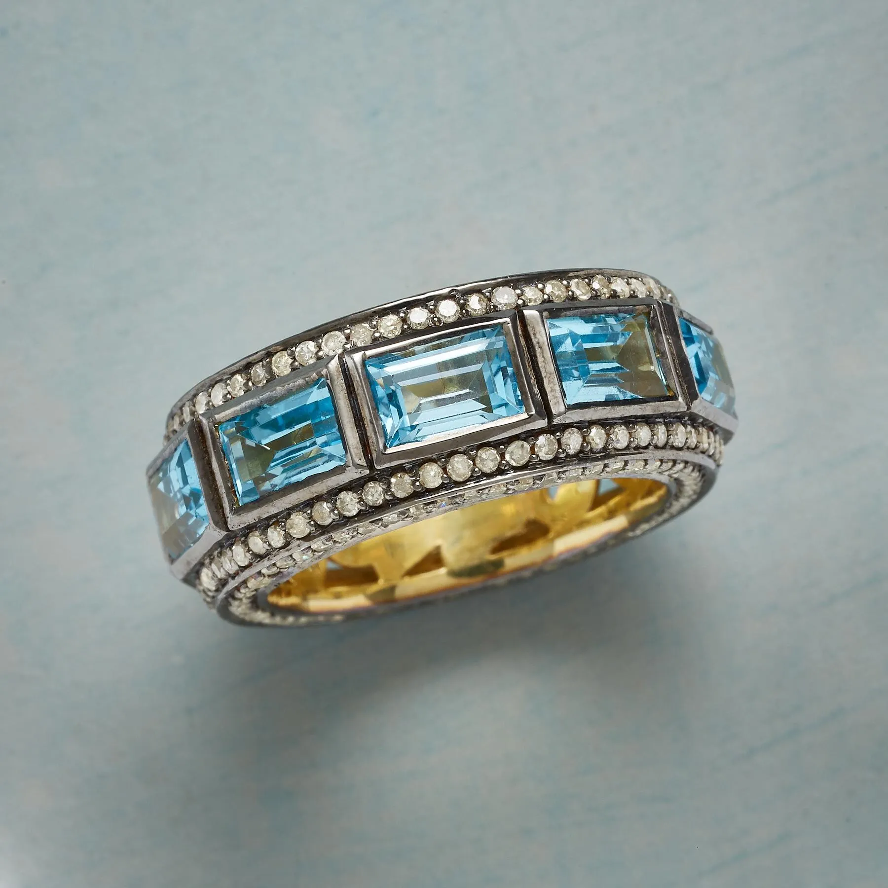 Perimeters Topaz Ring