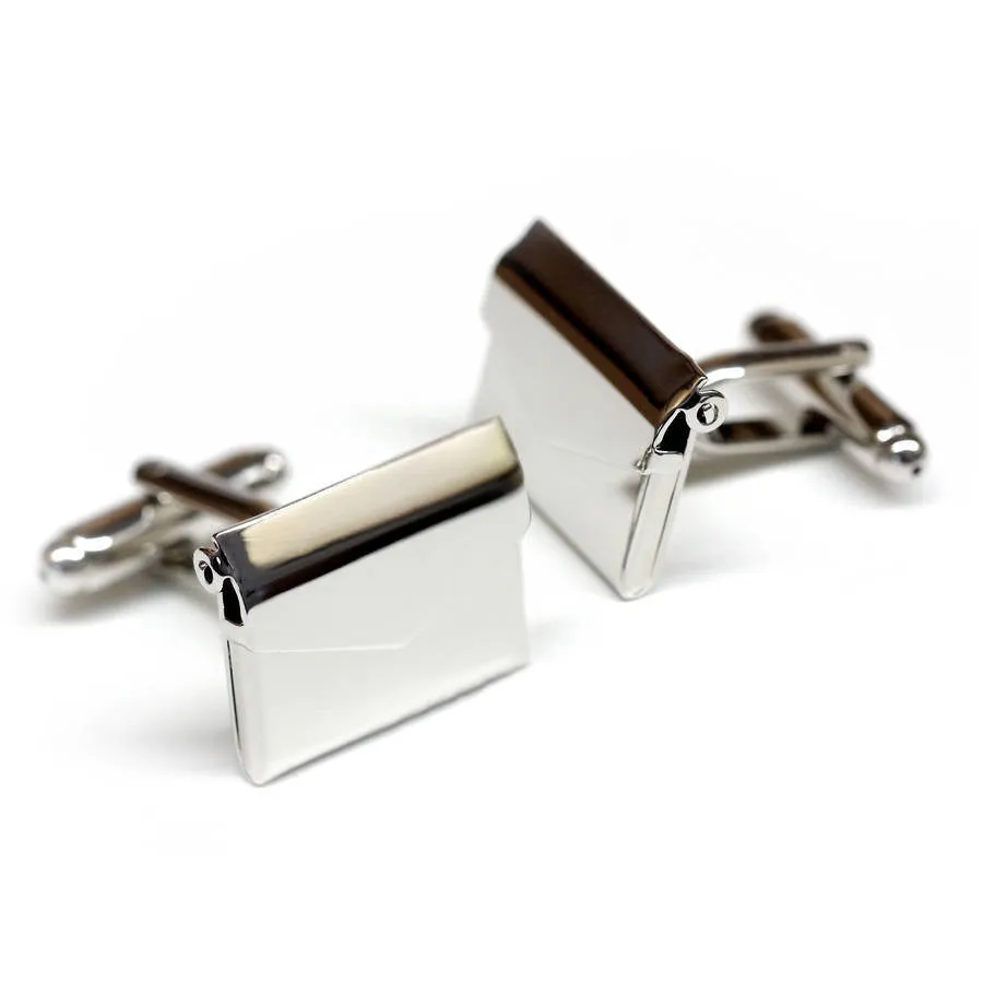 Personalised Child's Drawing Envelope Cufflinks - Seconds