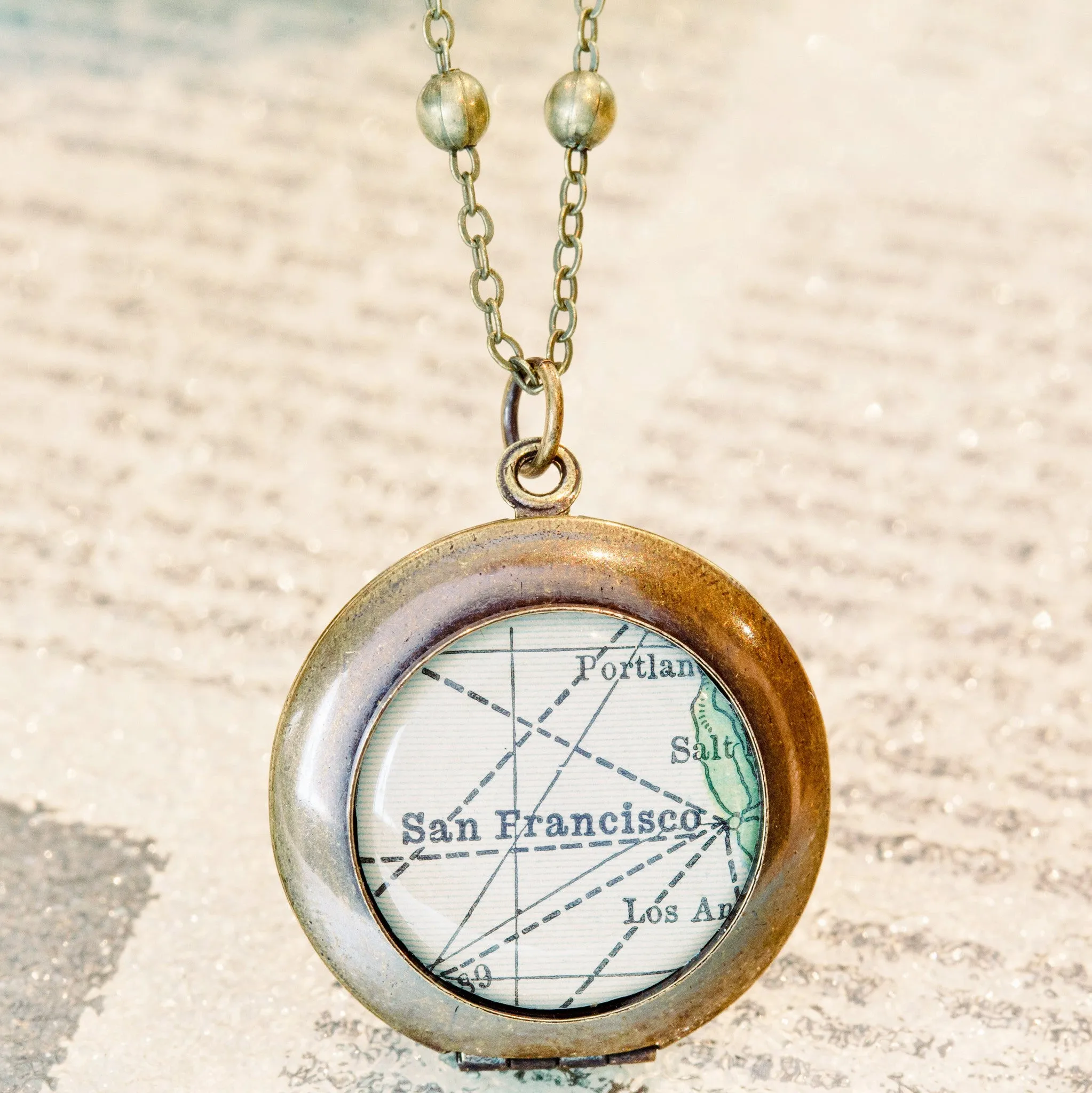 Personalized Hometown Locket