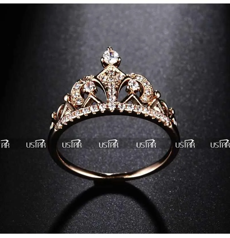 Princess Crown Rings