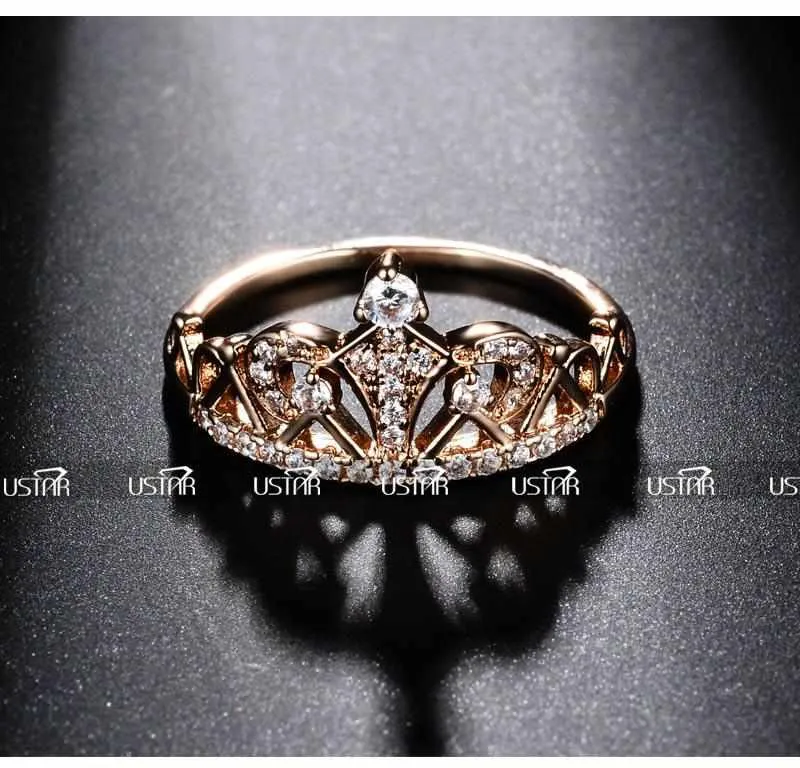 Princess Crown Rings