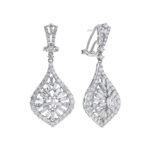 Priscilla Diamond Drop Earrings