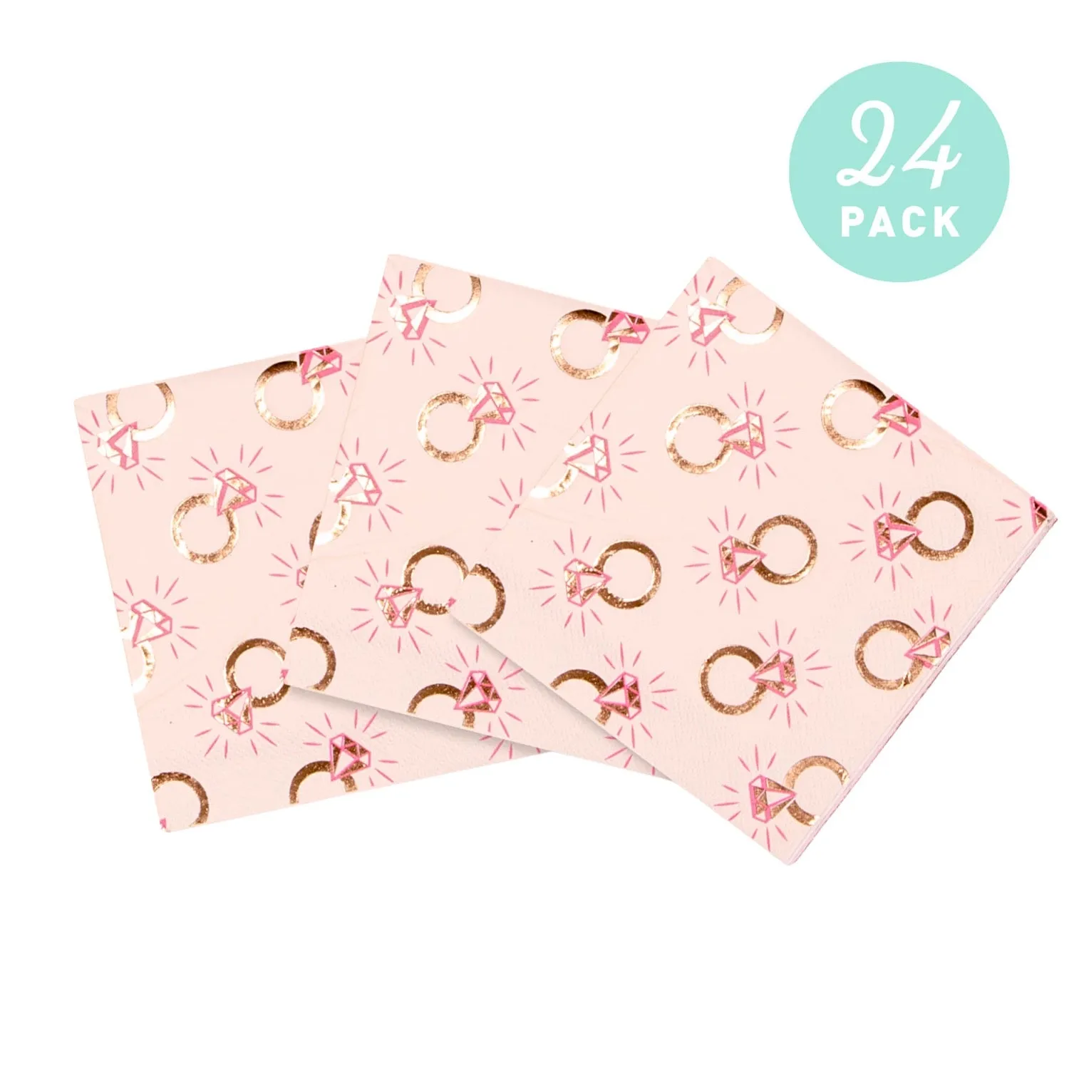 Put A Ring On It! Napkins (24 Pack)