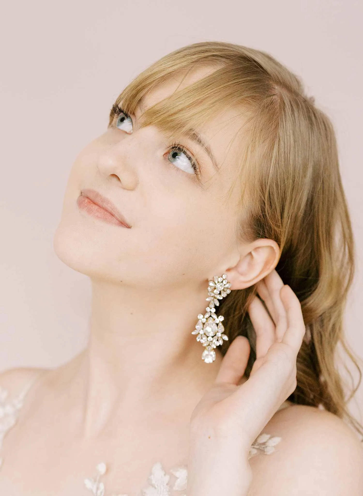 Regal crystal chandelier earrings - Style #2122