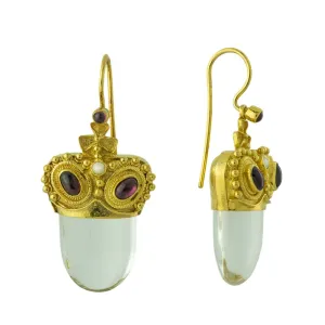 Roman Crystal Earring