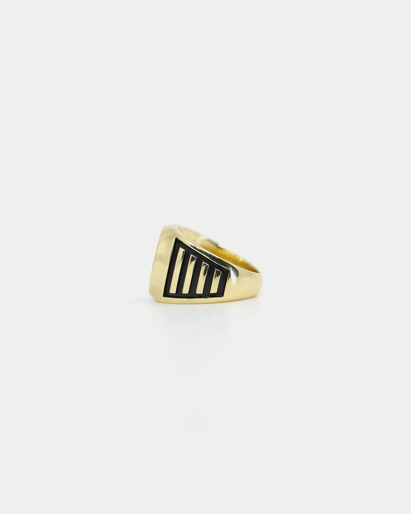 SAINT MORTA TIGER SOVEREIGN RING GOLD/BLACK