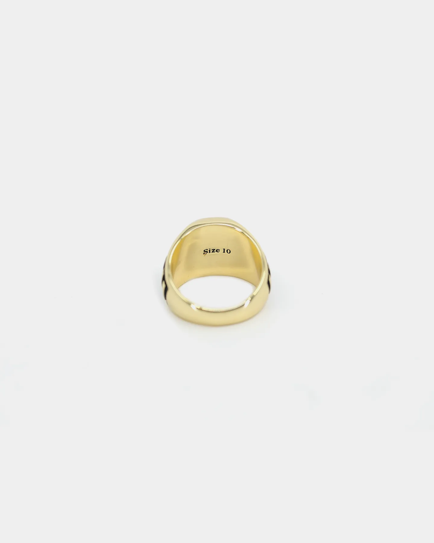 SAINT MORTA TIGER SOVEREIGN RING GOLD/BLACK