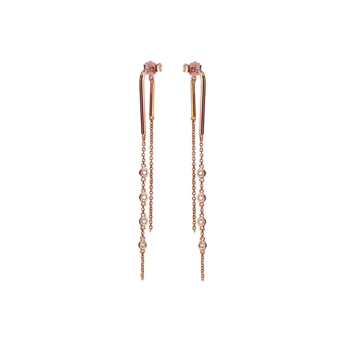 Sienna Chain Drop Earring