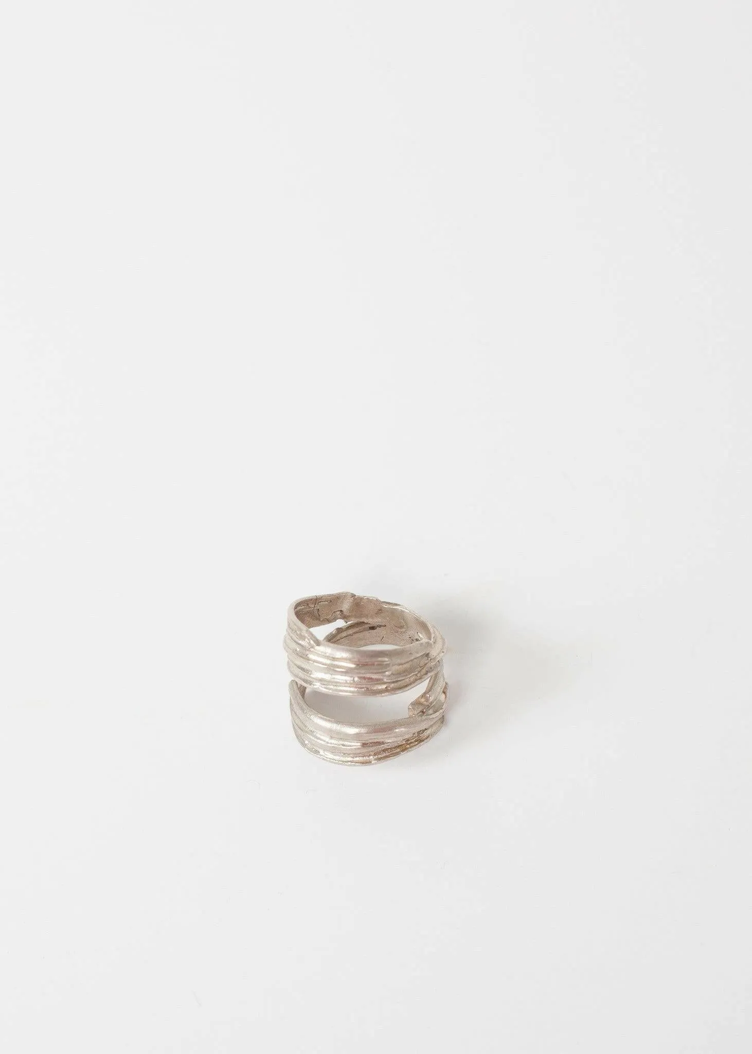 Silver Coil Ring in Sterling