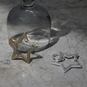 Star Carabiner Key Ring