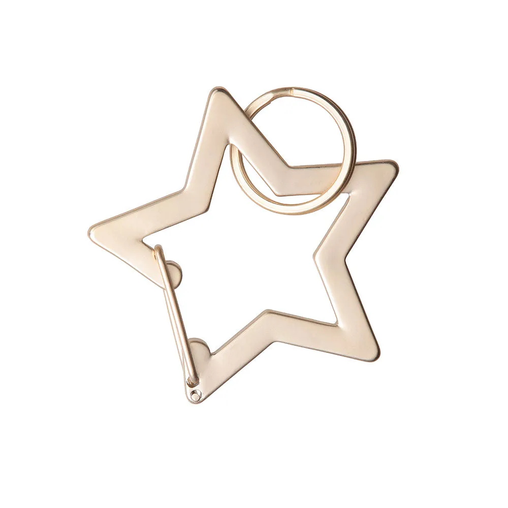 Star Carabiner Key Ring