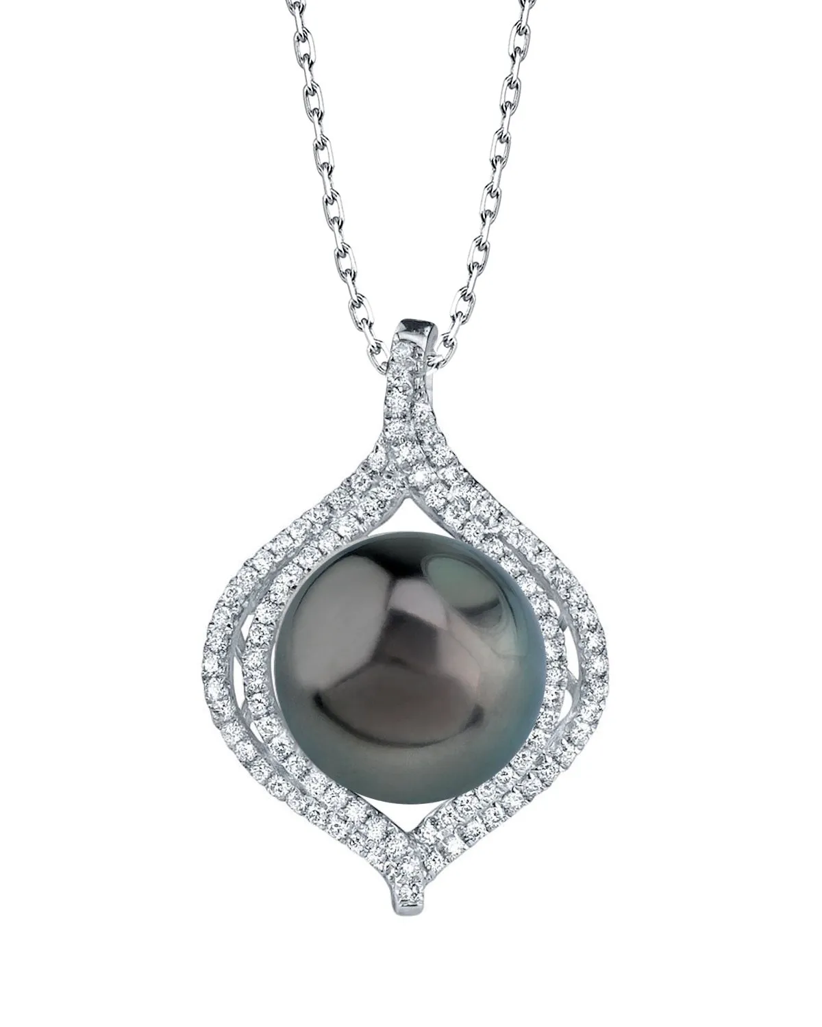 Tahitian South Sea Pearl & Diamond Clara Pendant