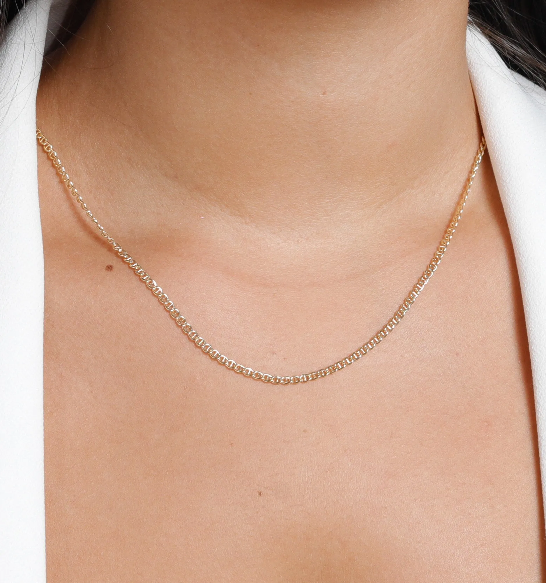 Thin Marina In 14K Solid Gold