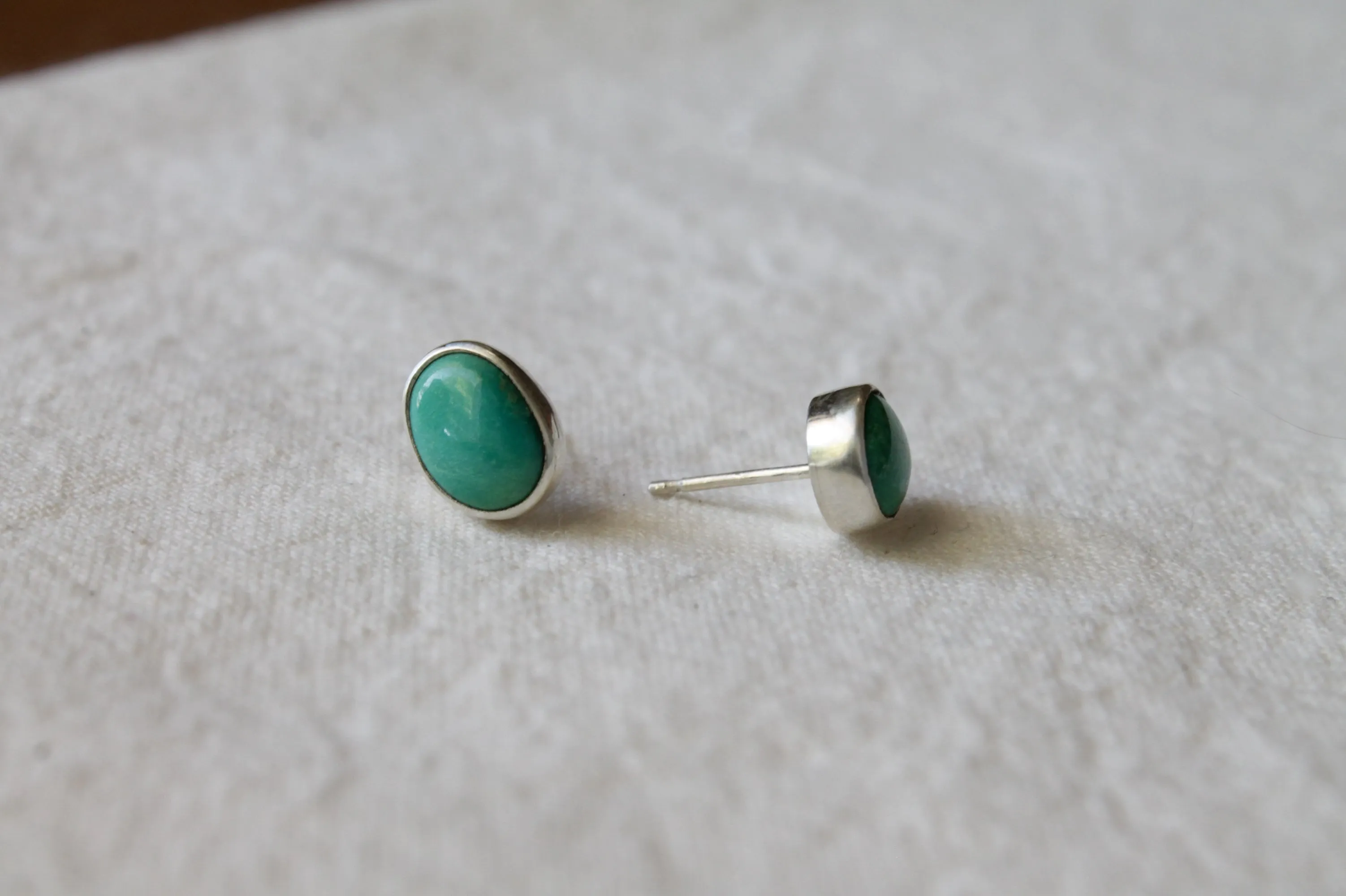 Turquoise Stud Earrings | Emerald Valley Turquoise